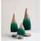 Hello Honey® Green Ombre Bottle Brush Tree with Wood Base